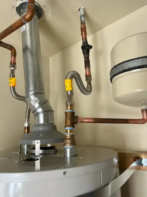 Water heater installation and plumbing repair in New River Paradise