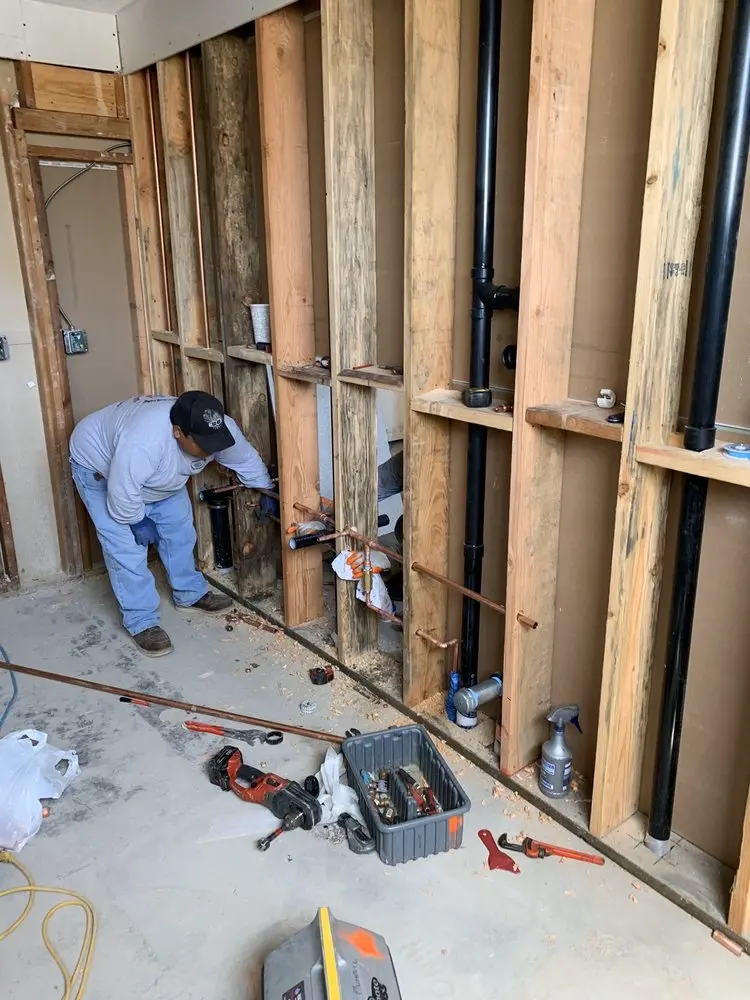 Commercial rough-in plumbing for Gas Line Repair in New River Paradise
